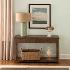 Mitchell Nutmeg Brown Sofa Table 46 Inches