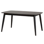 Table de salle à manger Flora en bois finition Mid-Century Modern