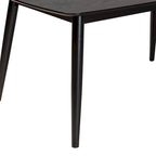 Table de salle à manger Flora en bois finition Mid-Century Modern