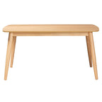 Table de salle à manger Flora en bois finition Mid-Century Modern