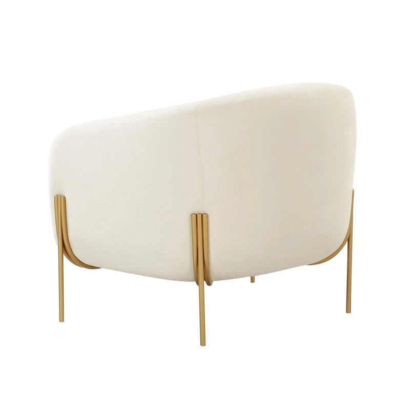 Kandra Velvet Accent Chair