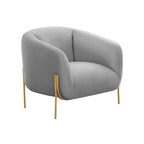 Kandra Velvet Accent Chair