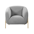 Kandra Velvet Accent Chair