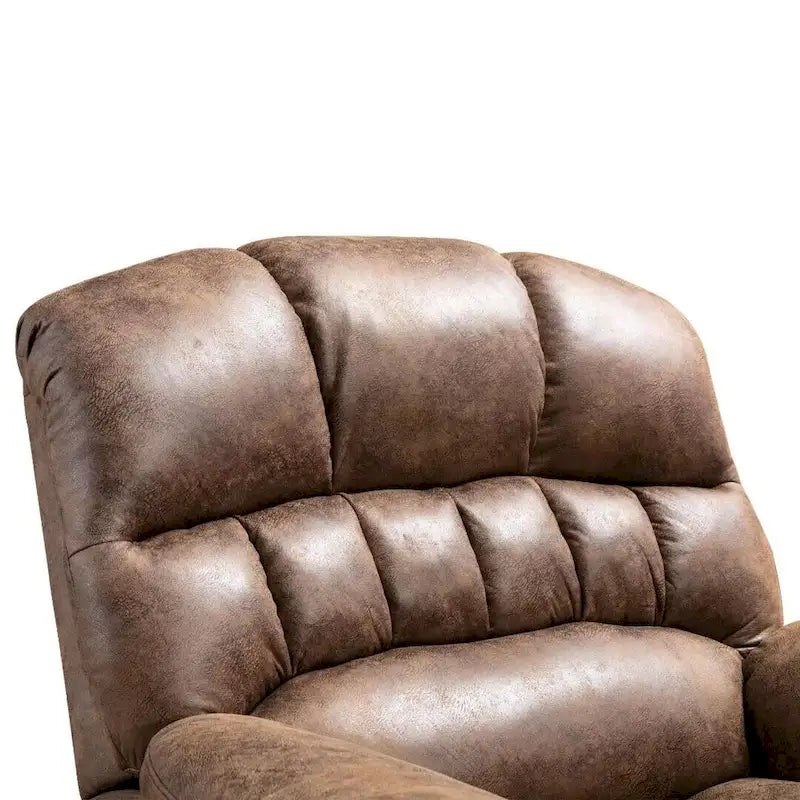 Ebello Microsuede Power Lift Recliner Sofa with Massage Chair