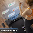 Costway 0.6-3.8MPH Walking Pad Under Desk Treadmill with Remote Control and LED Display Black/Pink/White/Grey
