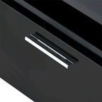 Merax Geometric Style Cocktail Table with Great Storage Capacity
