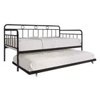 ChaletPosh Lit de Repos Gigogne Double en Métal