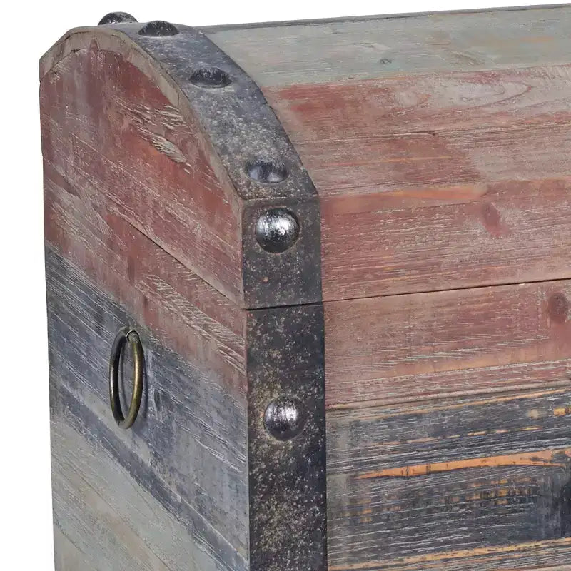 Coffre de rangement petit en bois Household Essentials