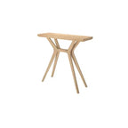 Table console Plank+Beam Verso, table de canapé moderne en bois massif de 36 pouces, table d'entrée étroite pour couloir, derrière le canapé, salon, foyer