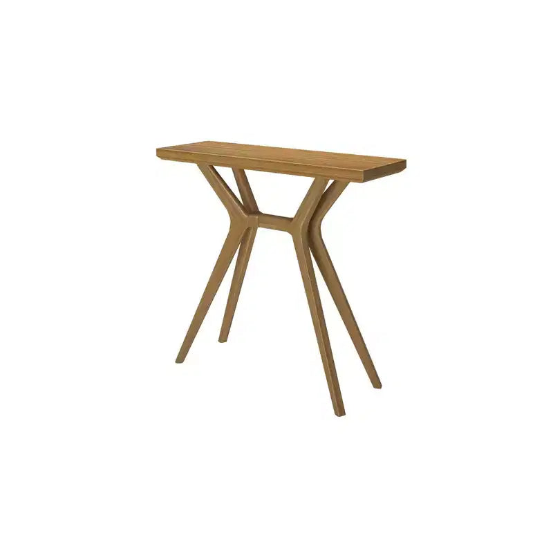 Table console Plank+Beam Verso, table de canapé moderne en bois massif de 36 pouces, table d'entrée étroite pour couloir, derrière le canapé, salon, foyer