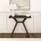 Table console Plank+Beam Verso, table de canapé moderne en bois massif de 36 pouces, table d'entrée étroite pour couloir, derrière le canapé, salon, foyer