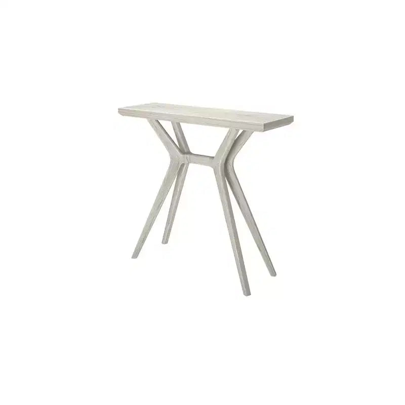Table console Plank+Beam Verso, table de canapé moderne en bois massif de 36 pouces, table d'entrée étroite pour couloir, derrière le canapé, salon, foyer