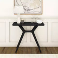 Table console Plank+Beam Verso, table de canapé moderne en bois massif de 36 pouces, table d'entrée étroite pour couloir, derrière le canapé, salon, foyer