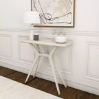 Table console Plank+Beam Verso, table de canapé moderne en bois massif de 36 pouces, table d'entrée étroite pour couloir, derrière le canapé, salon, foyer
