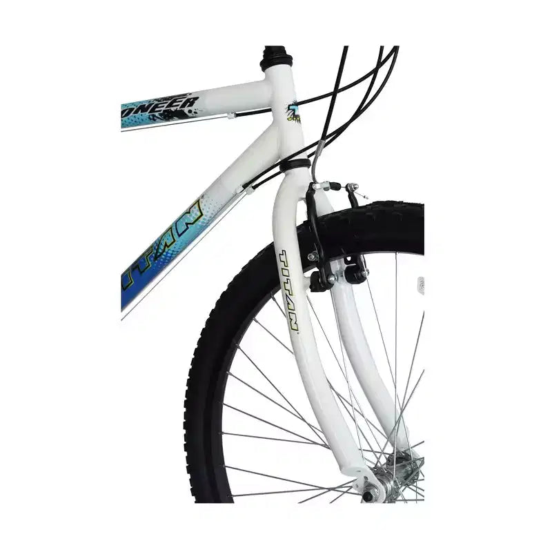 Vélo tout terrain Titan Bikes Pioneer 12 vitesses pour homme, bleu