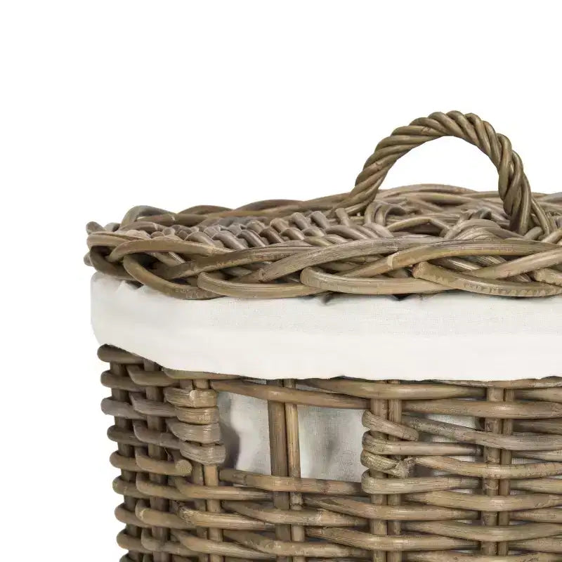 Panier à Linge Millen (Lot de 2) - HAC6001 - Naturel - Safavieh