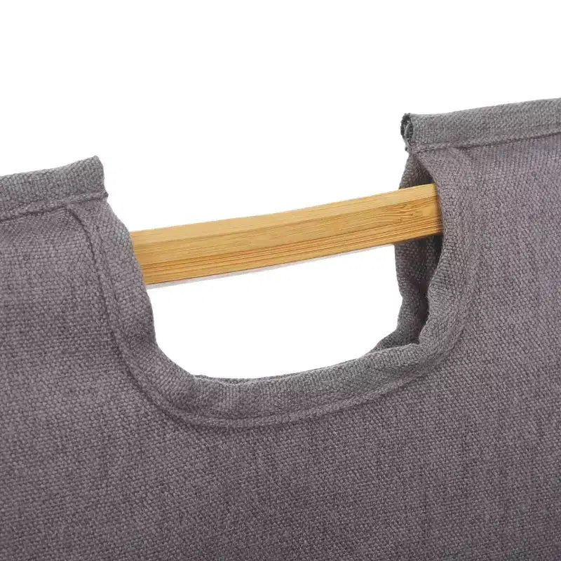 Panier à Linge Pliable Quinne - STG1906 - Naturel/Gris - Safavieh