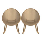 Fauteuils à bascule de patio