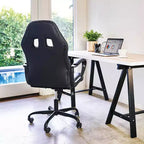 Chaise de bureau FDW Chaise de jeu pour PC Chaise de bureau pas chère en cuir PU Fauteuil de direction pour ordinateur Support lombaire pour femmes et hommes