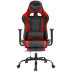 FDW Racing Gaming Chair Video Game Chairs with Computer Desk PU Leather Headrest Lumbar Support & 360-Swivel Seat