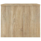 vidaXL Table basse à plateau relevable, bout de canapé, table d'appoint, bois d'ingénierie - 80 x 50,5 x 41,5 cm
