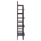 Étagère à boulanger Aiden, étroite, café - 14,72 x 13,86 x 70,71 pouces