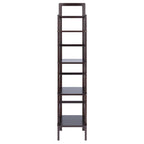Étagère à boulanger Aiden, étroite, café - 14,72 x 13,86 x 70,71 pouces