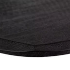 Table d'appoint ronde Kate and Laurel Tavares, 18x18x20, Noir