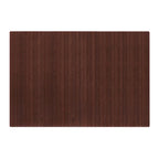 Tapis de Chaise Rectangulaire Standard Jani Eco Bambou - (72 x 48), Qualité Supérieure, Tapis de Chaise Écologique