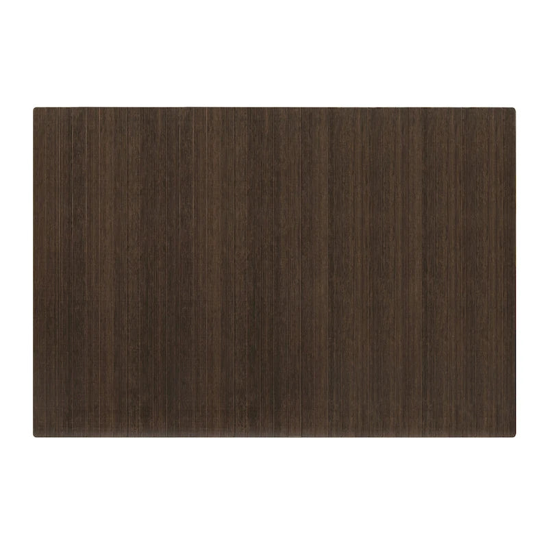 Tapis de Chaise Rectangulaire Standard Jani Eco Bambou - (72 x 48), Qualité Supérieure, Tapis de Chaise Écologique