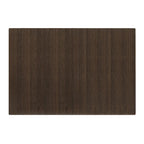 Tapis de Chaise Rectangulaire Standard Jani Eco Bambou - (72 x 48), Qualité Supérieure, Tapis de Chaise Écologique