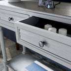 SAFAVIEH Tinnie 2-Drawer Console Table - 36 W x 13 L x 29.5 H - 36Wx13Dx30H