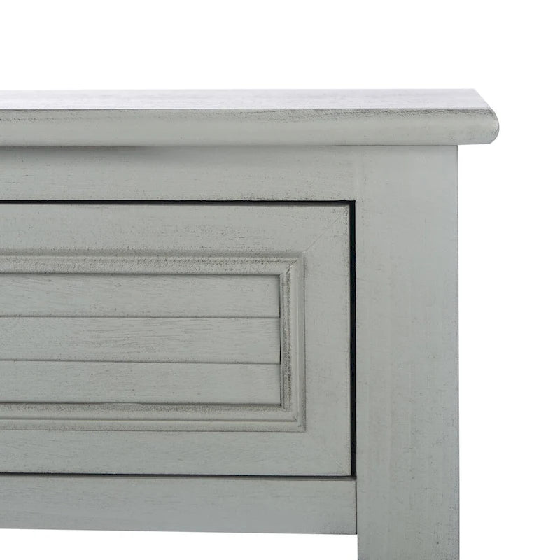 SAFAVIEH Tinnie 2-Drawer Console Table - 36 W x 13 L x 29.5 H - 36Wx13Dx30H