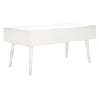 SAFAVIEH Sister Mid-Century 2-Drawer Coffee Table - 37.8 W x 19 L x 17.8 H - 38Wx19Dx18H
