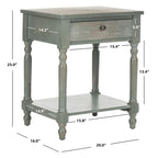 SAFAVIEH Wendel Accent Table - 20 x 16 x 25 - 20Wx16Dx25H