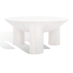 Table basse SAFAVIEH Couture Isavella en bois - 35 po L x 35 po P x 16 po H - 35Lx35Px16H