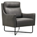 Hooker Furniture Efron 28 Wide Contemporary Semi-Aniline Leather