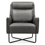 Hooker Furniture Efron 28 Wide Contemporary Semi-Aniline Leather