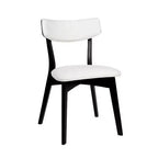 Chaises de salle à manger GDFStudio Crystal Mid Century Modern en tissu (lot de 2)