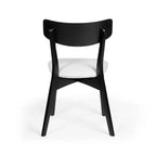 Chaises de salle à manger GDFStudio Crystal Mid Century Modern en tissu (lot de 2)