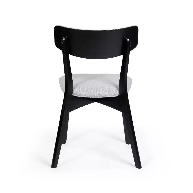 Chaises de salle à manger GDFStudio Crystal Mid Century Modern en tissu (lot de 2)