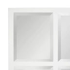 Miroir mural à carreaux Stryker 17x42 de Kate & Laurel All Things Decor - Bois