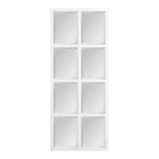 Miroir mural à carreaux Stryker 17x42 de Kate & Laurel All Things Decor - Bois