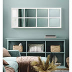 Miroir mural à carreaux Stryker 17x42 de Kate & Laurel All Things Decor - Bois
