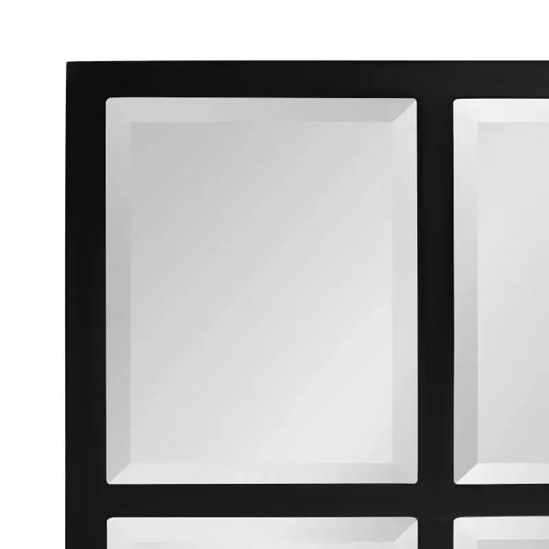 Miroir mural à carreaux Stryker 17x42 de Kate & Laurel All Things Decor - Bois