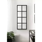 Miroir mural à carreaux Stryker 17x42 de Kate & Laurel All Things Decor - Bois
