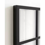 Miroir mural à carreaux Stryker 17x42 de Kate & Laurel All Things Decor - Bois