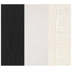 Nathan James Lot de 4 tabourets de bar hauteur comptoir Bailey en bouclette