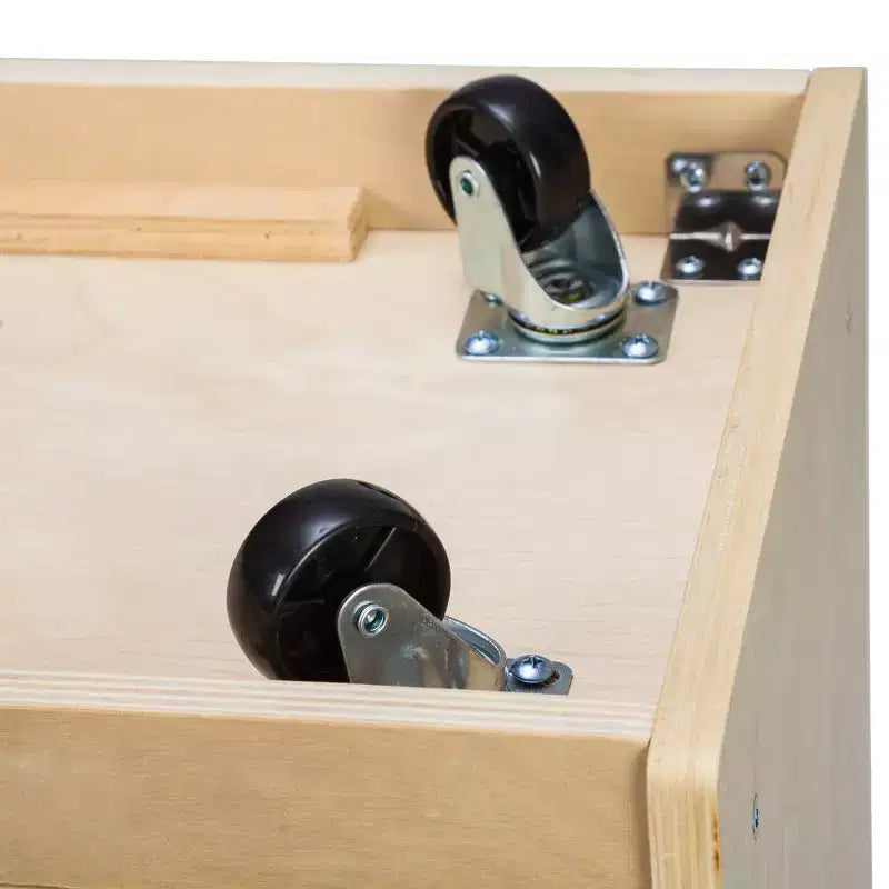 Meuble de rangement mobile à 10 casiers ECR4Kids, mobilier de salle de classe