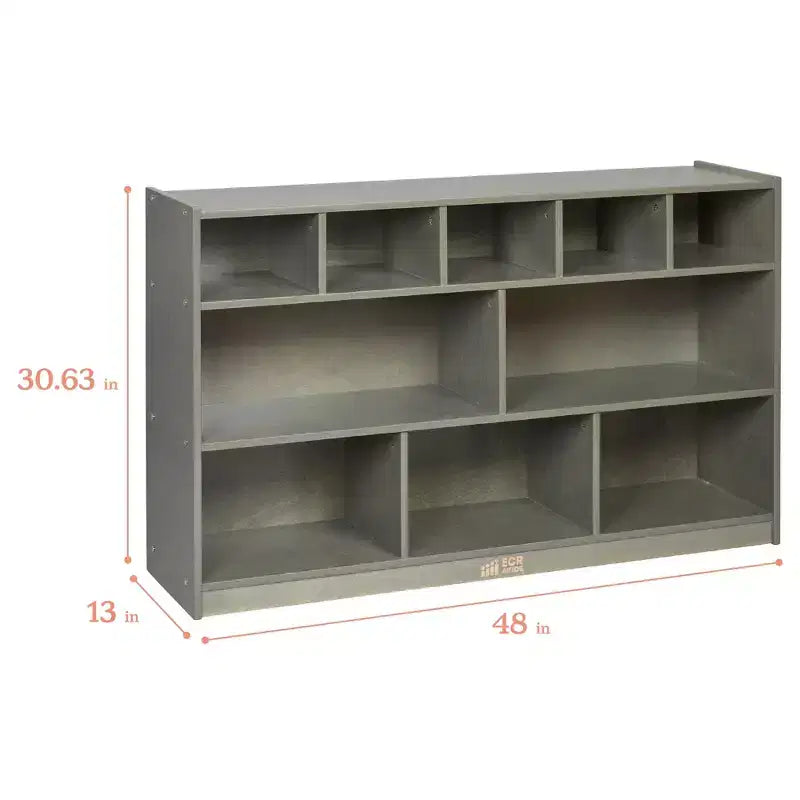 Meuble de rangement mobile à 10 casiers ECR4Kids, mobilier de salle de classe